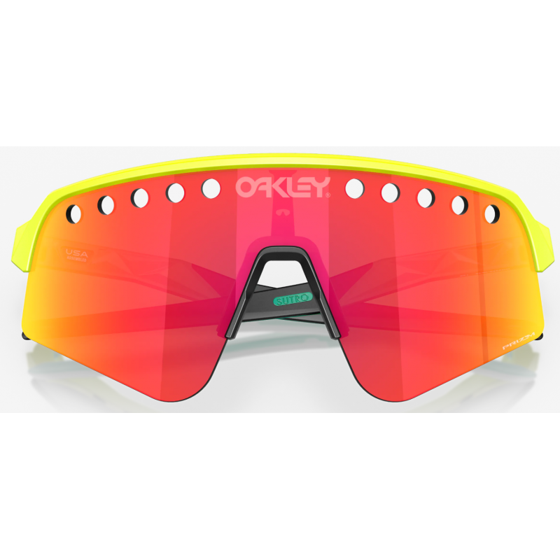 Oakley Sutro Lite Sweep Tennisball Gelb Linse Prizm Ruby OO9465-0639
