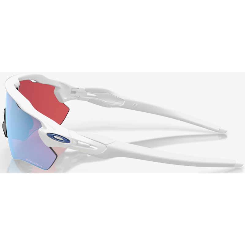 Oakley Radar EV Path Polished White Linse Prizm Snow Sapphire