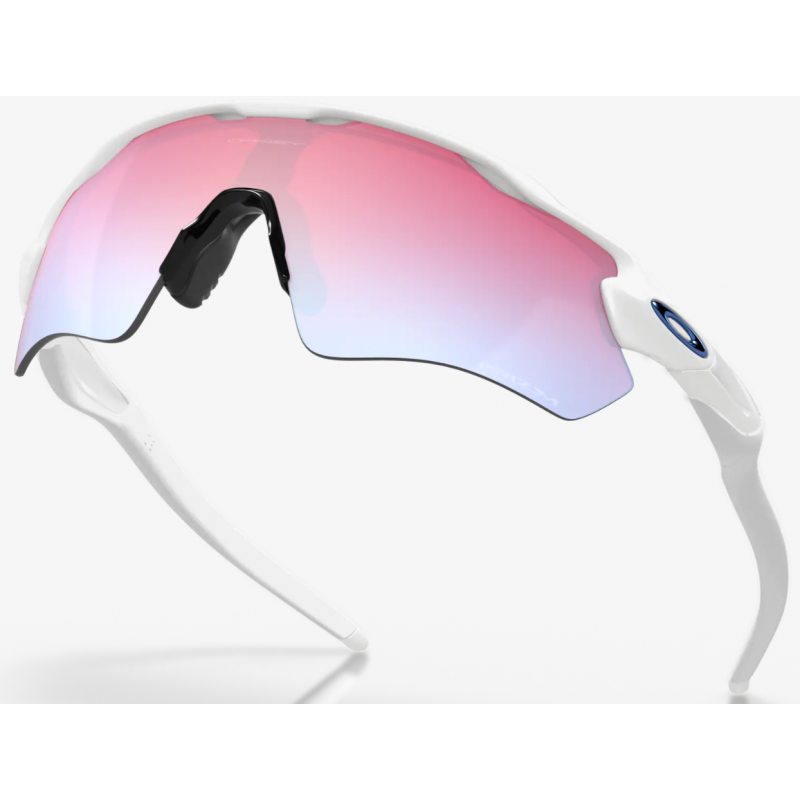Oakley Radar EV Path Polished White Linse Prizm Snow Sapphire