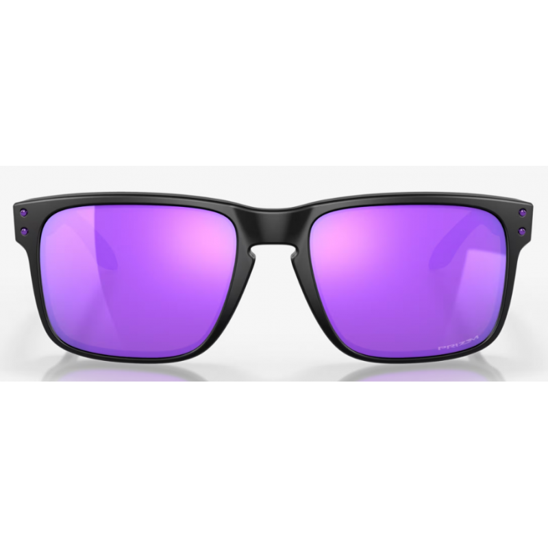 Oakley Holbrook Matte Black Linse Prizm Violet OO9102-K655 - Versand 24h