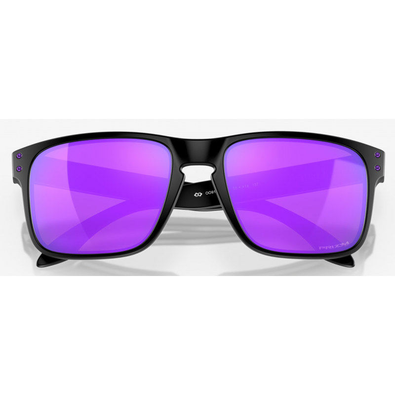 Oakley Holbrook Matte Black Linse Prizm Violet OO9102-K655 - Versand 24h