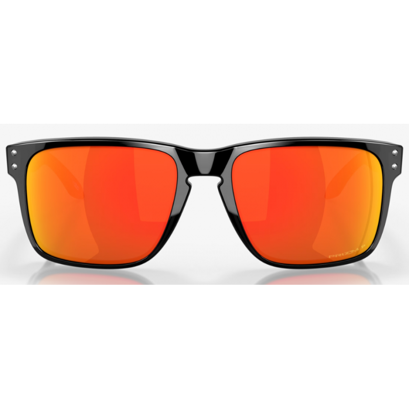 Oakley Holbrook XL Schwarz Tinte Linse Prizm Rubin Polarisiert OO9417-3259