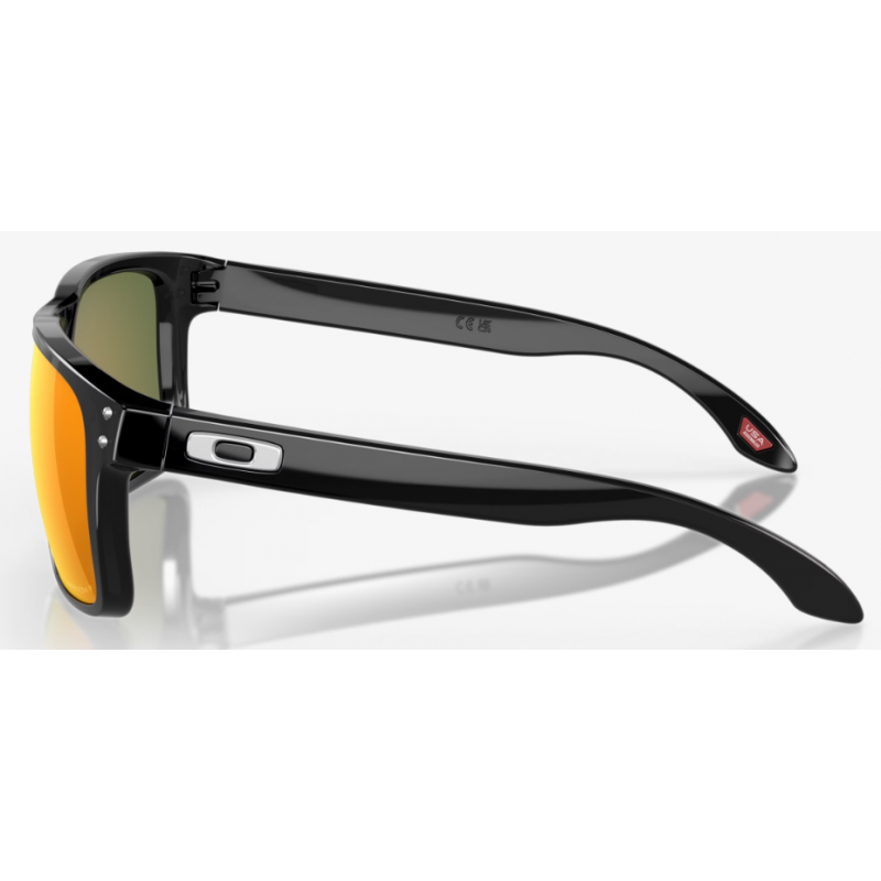 Oakley Holbrook XL Schwarz Tinte Linse Prizm Rubin Polarisiert OO9417-3259