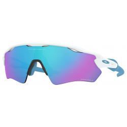Oakley Radar EV XS Path Polished White Linse Prizm Sapphire