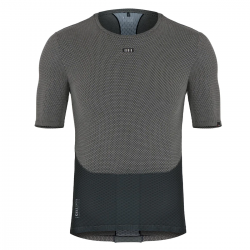 Gobik Cell Skin Grau-Schwarz Herren T-Shirt Innen kurzarm