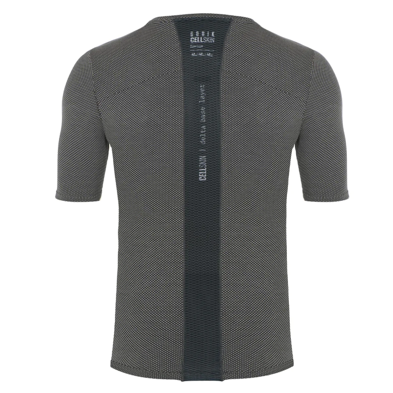 Gobik Cell Skin Grau-Schwarz Herren T-Shirt Innen kurzarm