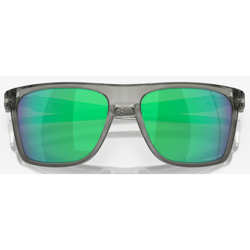 Oakley Leffingwell Grau Tinte Linse Prizm Jade Polarisiert OO9100-1057