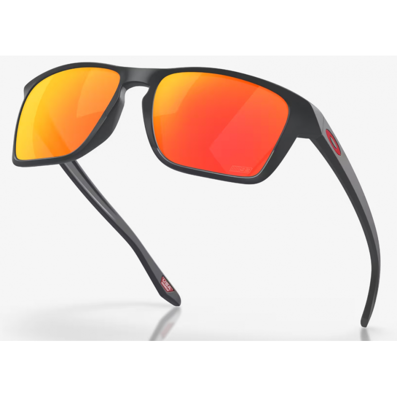 Oakley Sylas Matte Carbon Linse Prizm Ruby OO9448-4057 - Versand 24h