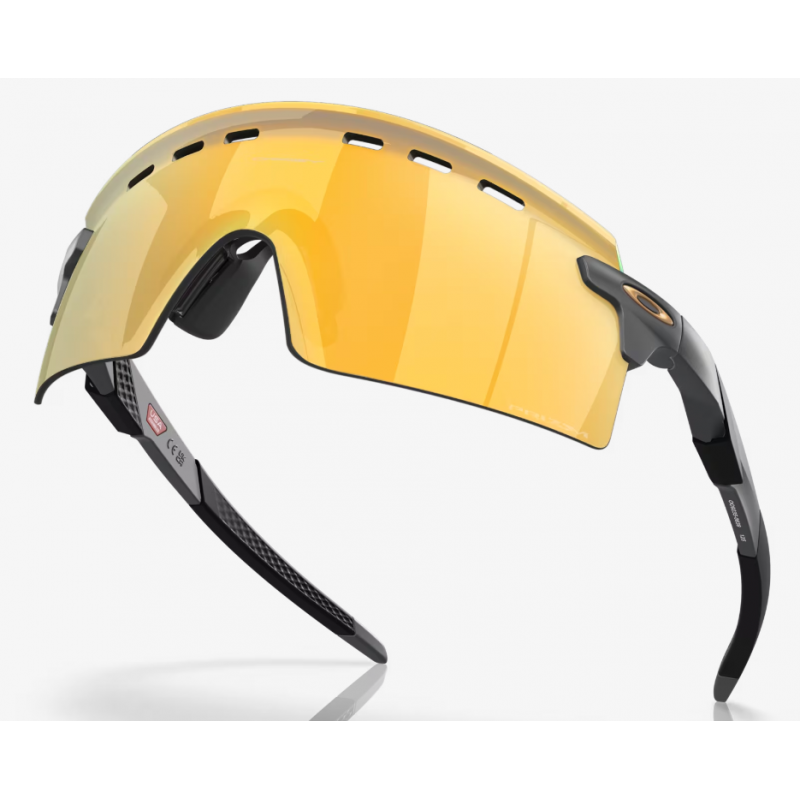 Oakley Encoder Strike Vented Matte Carbon Linse Prizm 24k OO9235-0639