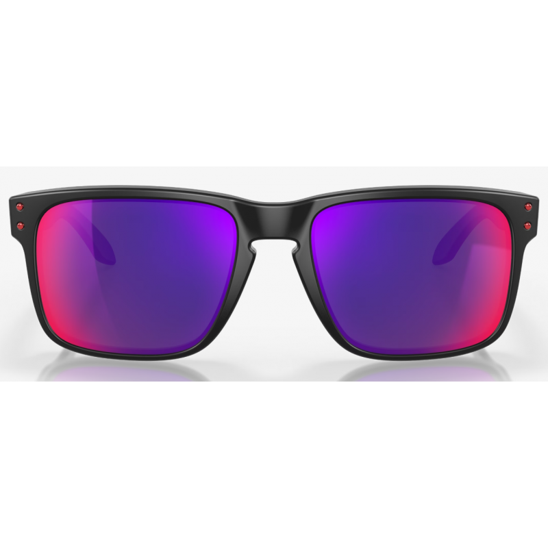 Oakley Holbrook Matte Black Linse Prizm Positive Red Iridium OO9102-36