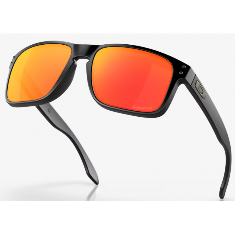 Oakley Holbrook Matte Black Linse Prizm Ruby OO9102-E255 - Versand 24h