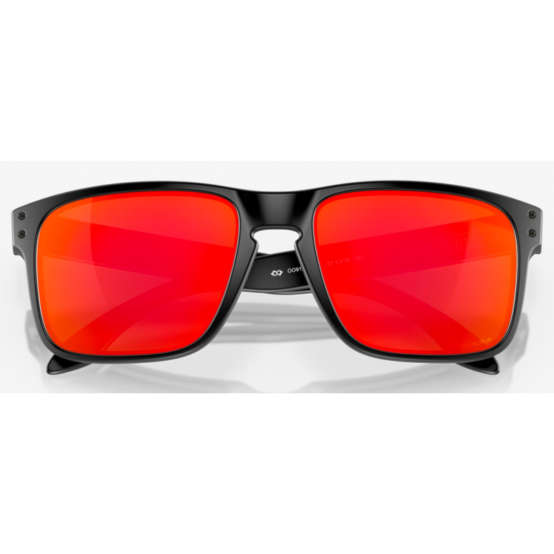 Oakley Holbrook Matte Black Linse Prizm Ruby OO9102-E255 - Versand 24h