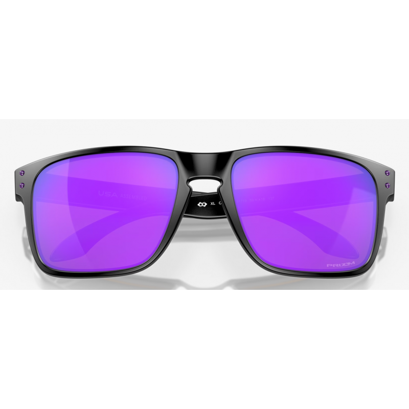 Oakley Holbrook XL Matte Schwarz Linse Prizm Violett OO9417-2059