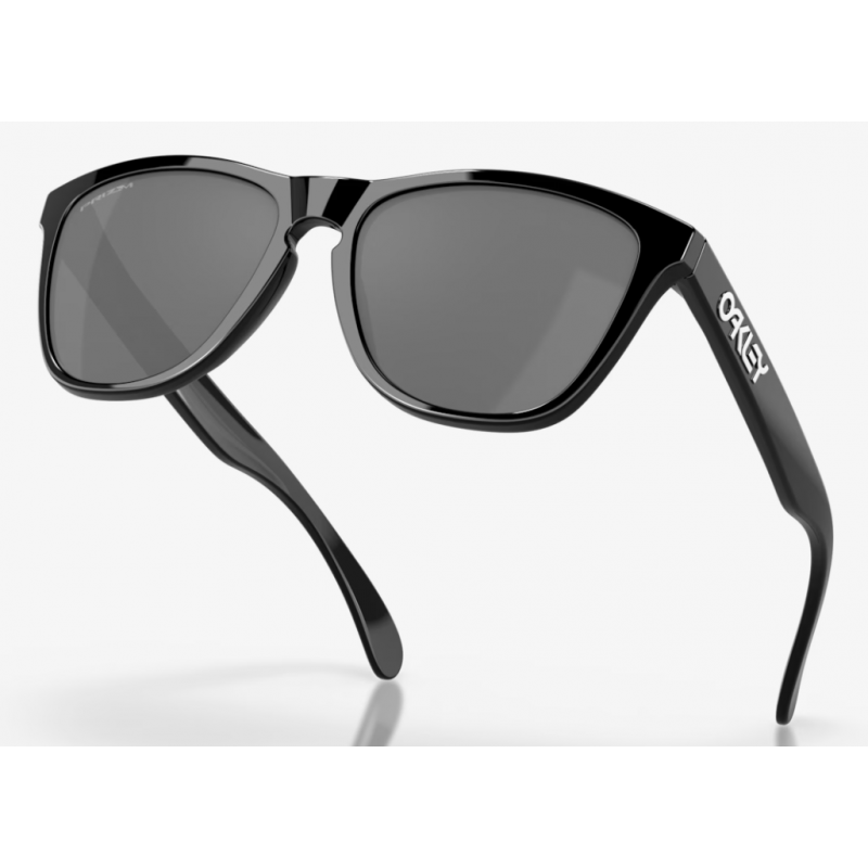 Oakley Frogskins Polished Black Linse Prizm Black OO9013-C455