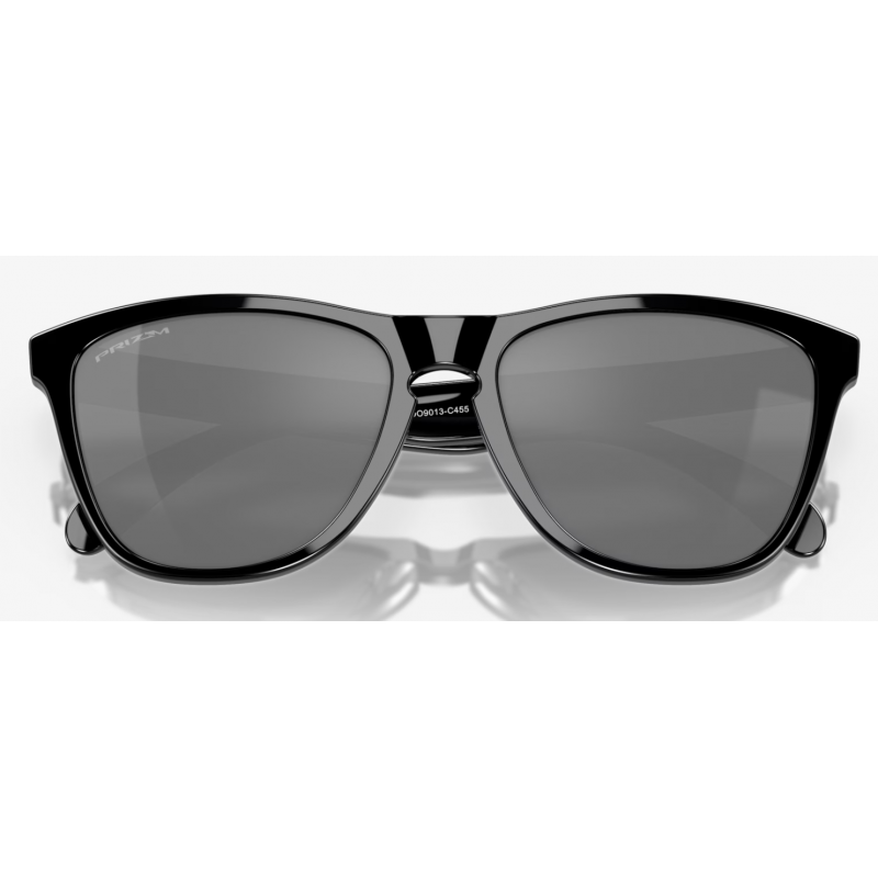 Oakley Frogskins Polished Black Linse Prizm Black OO9013-C455
