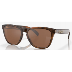 Oakley Frogskins Matte Braun Schildkröte Linse Prizm Tungsten OO9013-C555