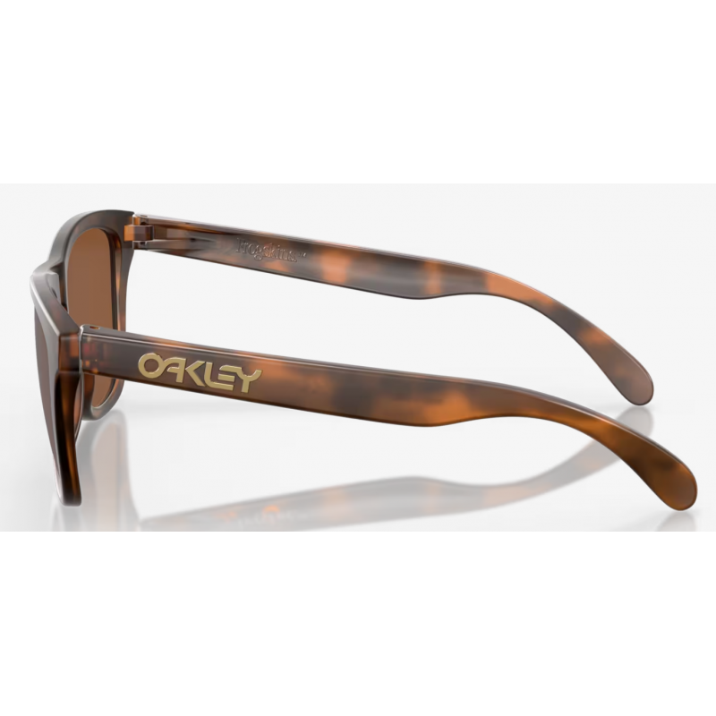 Oakley Frogskins Matte Braun Schildkröte Linse Prizm Tungsten OO9013-C555