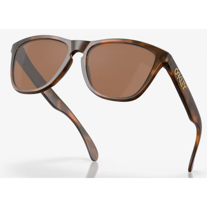 Oakley Frogskins Matte Braun Schildkröte Linse Prizm Tungsten OO9013-C555