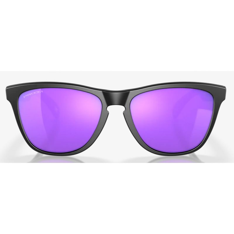Oakley Frogskins Matte Black Linse Prizm Violet OO9013-H655 - Versand 24h