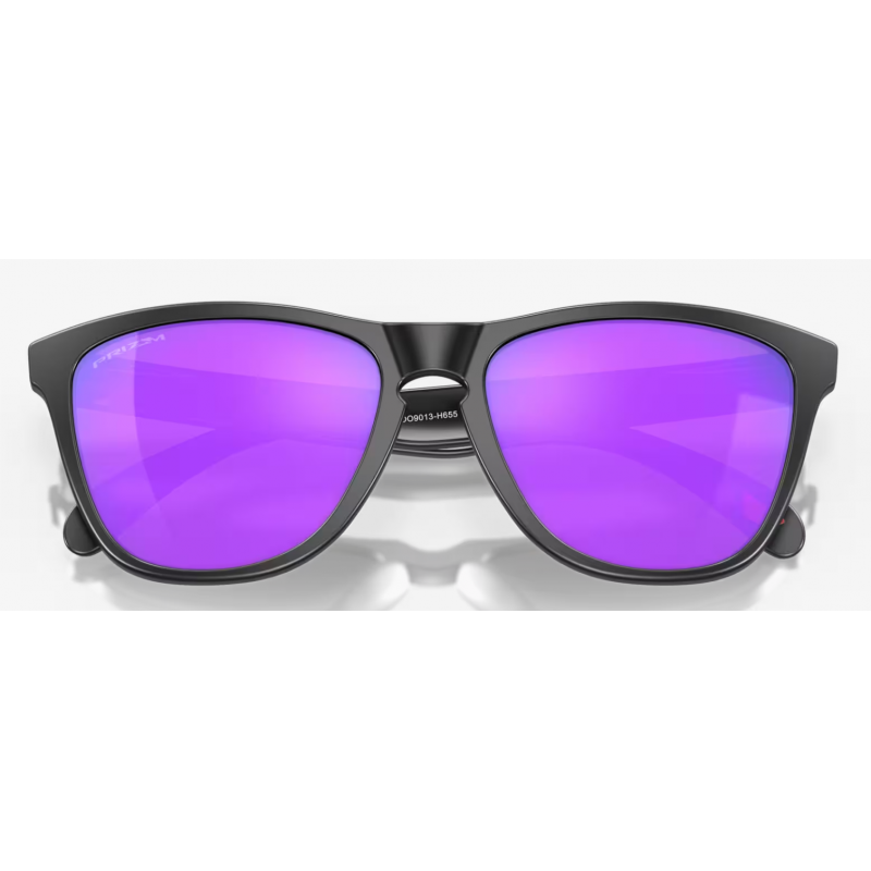 Oakley Frogskins Matte Black Linse Prizm Violet OO9013-H655 - Versand 24h
