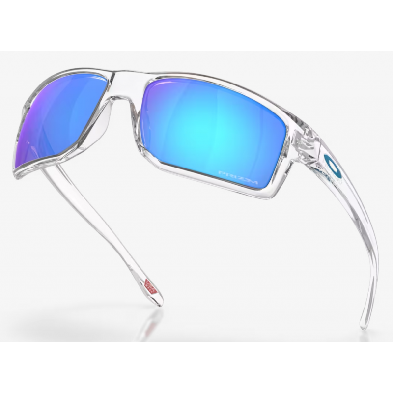 Oakley Gibston Polished Clear Linse Prizm Sapphire OO9449-0460