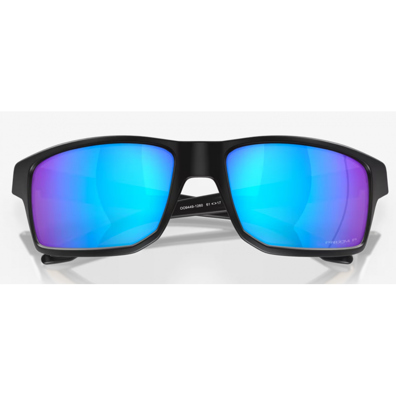 Oakley Gibston Matte Black Linse Prizm Sapphire Polarisiert OO9449-1260