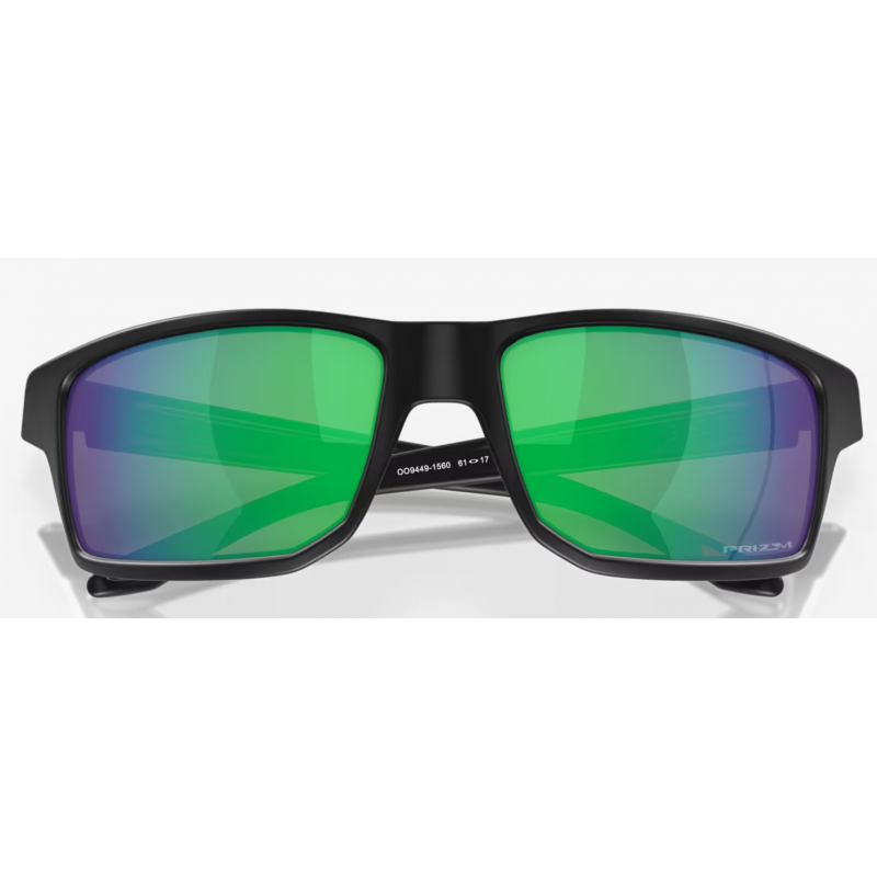 Oakley Gibston Matte Black Linse Prizm Jade OO9449-1560 - Versand 24h