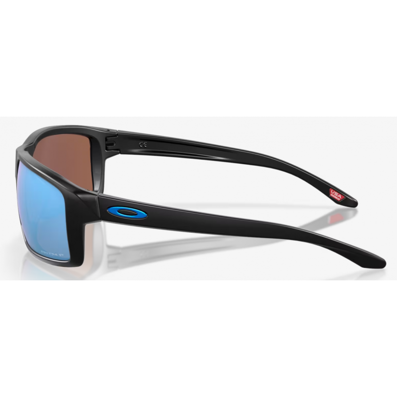 Oakley Gibston Matte Black Linse Prizm Deep Water Polarisiert 944916
