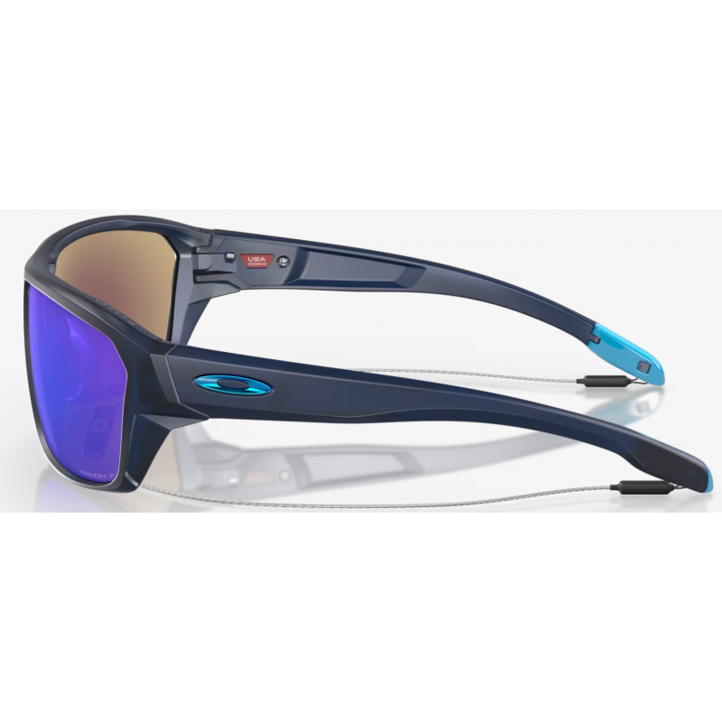 Oakley Split Shot Matte Translucent Blue Linse Prizm Sapphire Polarisiert OO9416-0464