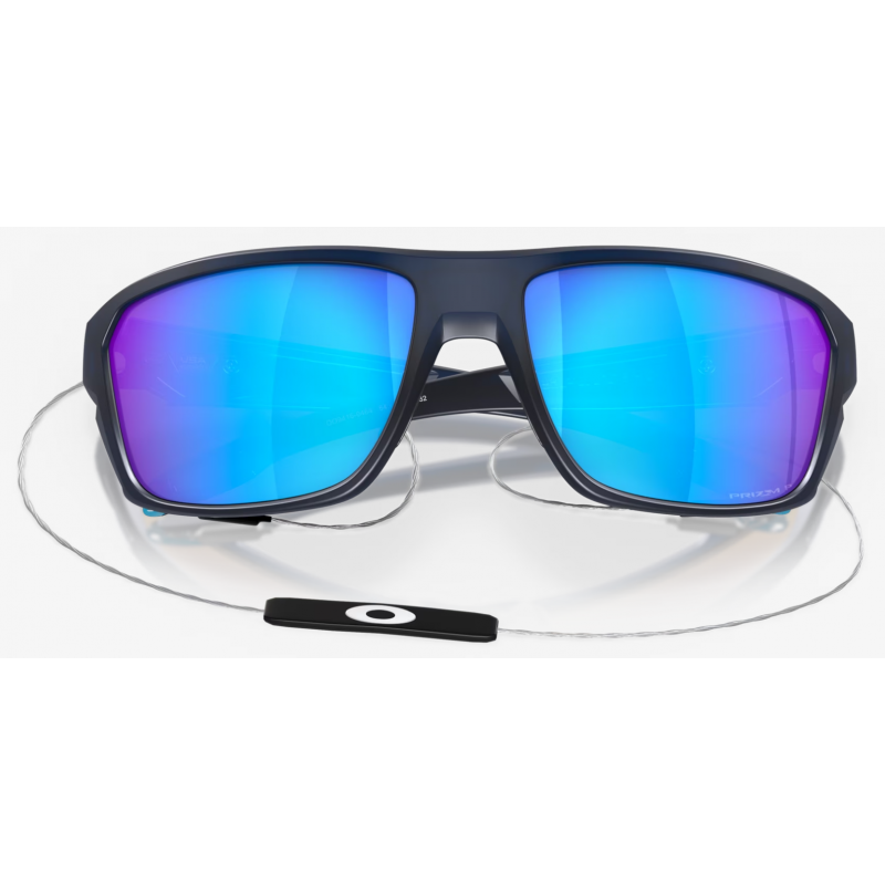 Oakley Split Shot Matte Translucent Blue Linse Prizm Sapphire Polarisiert OO9416-0464