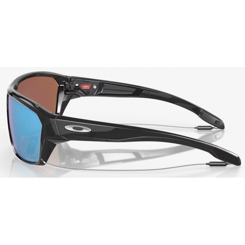 Oakley Split Shot Schwarz Tinte Linse Prizm Deep Water Polarisiert 941635