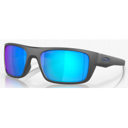 Oakley Drop Point Matte Dunkelgrau Linse Prizm Sapphire Polarisiert 936706
