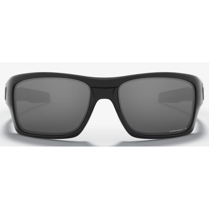 Oakley Turbine Polished Black Linse Prizm Black Polarized OO9263-4163