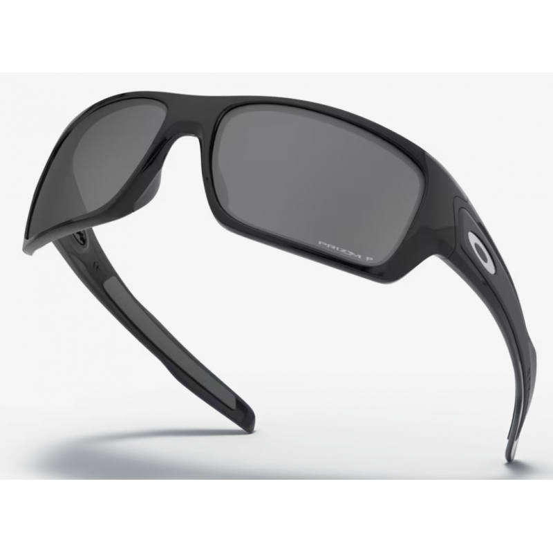 Oakley Turbine Polished Black Linse Prizm Black Polarized OO9263-4163