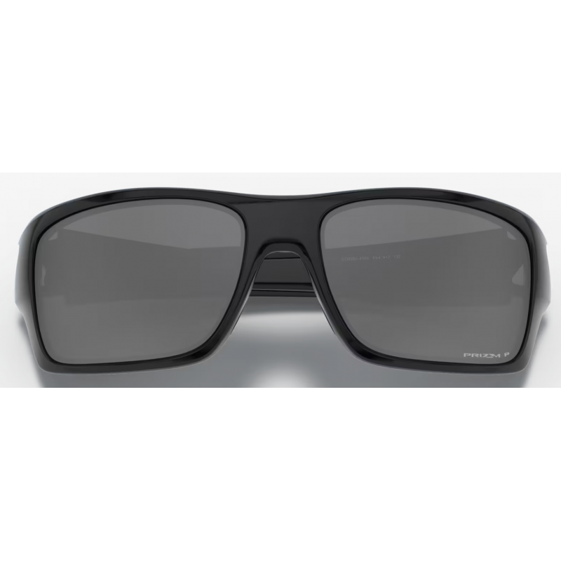 Oakley Turbine Polished Black Linse Prizm Black Polarized OO9263-4163