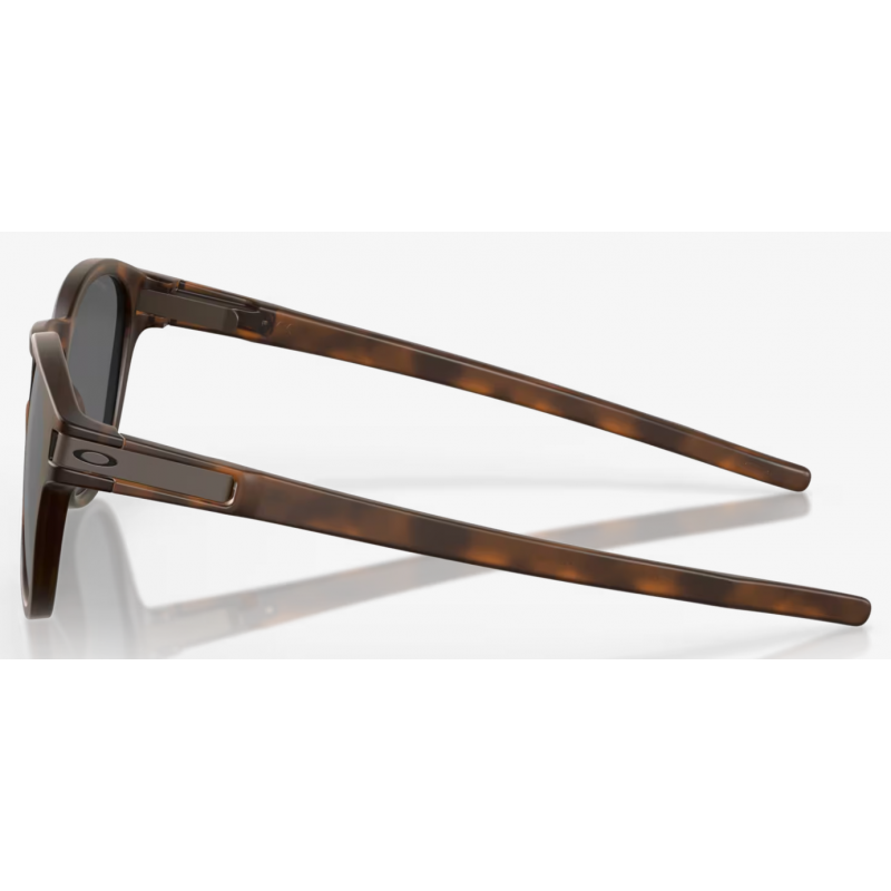 Oakley Latch Matte Braun Schildkröte Linse Prizm Schwarz OO9265-2253