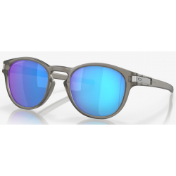 Oakley Latch Matte Grau Tinte Linse Prizm Saphir Polarisiert OO9265-3253