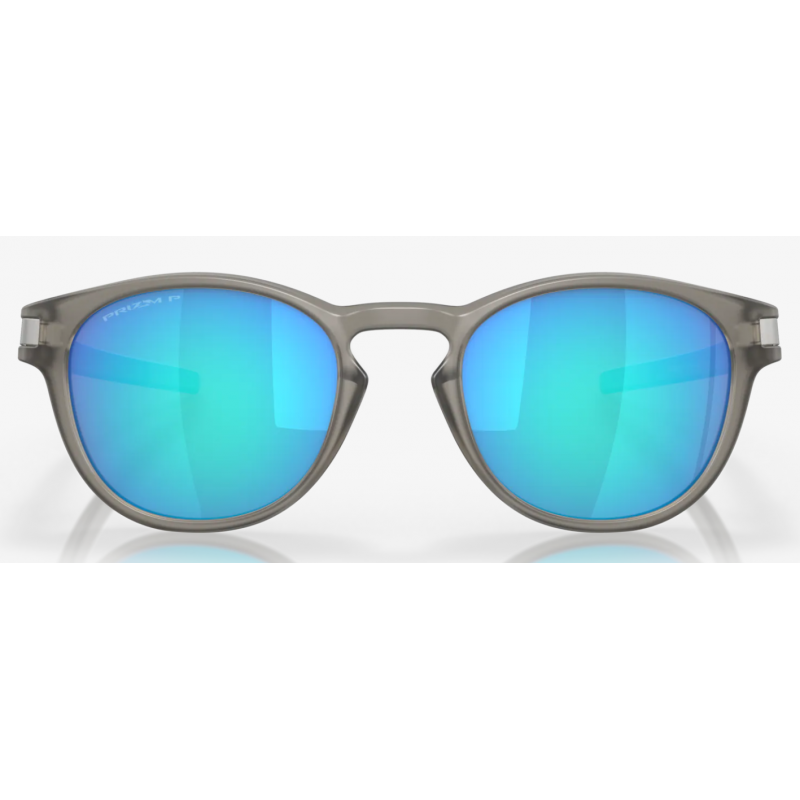 Oakley Latch Matte Grau Tinte Linse Prizm Saphir Polarisiert OO9265-3253