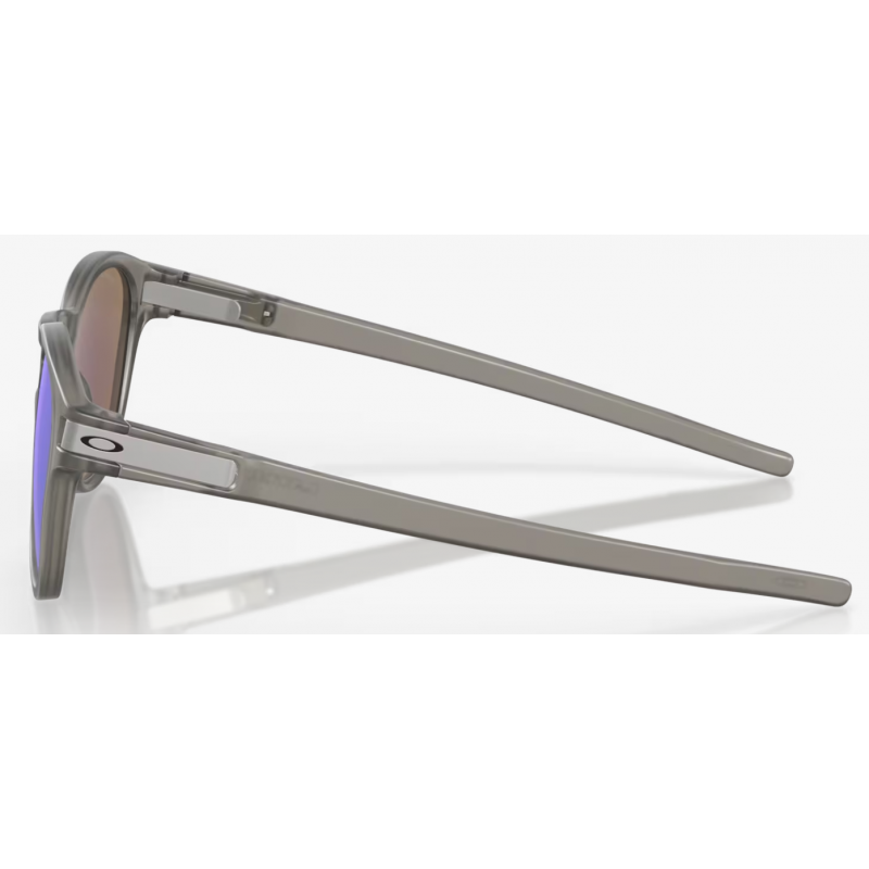 Oakley Latch Matte Grau Tinte Linse Prizm Saphir Polarisiert OO9265-3253