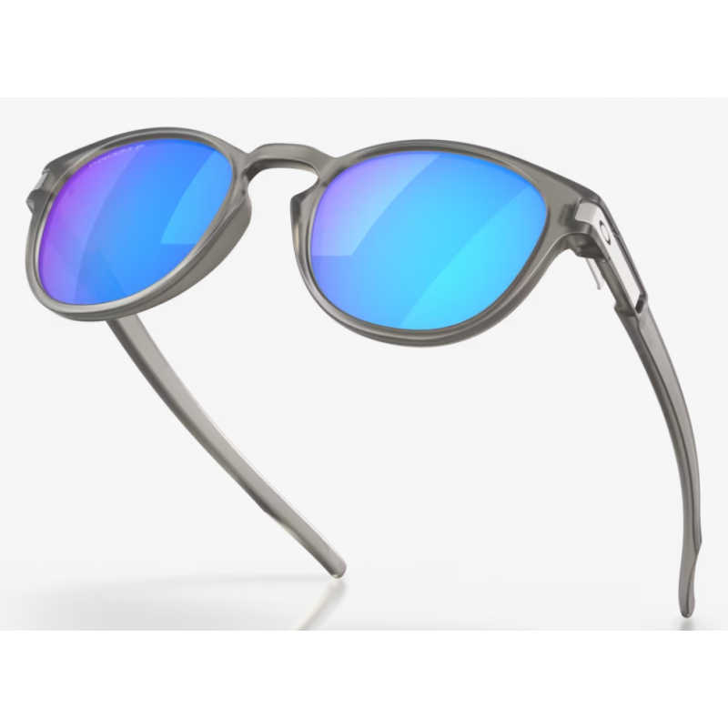 Oakley Latch Matte Grau Tinte Linse Prizm Saphir Polarisiert OO9265-3253