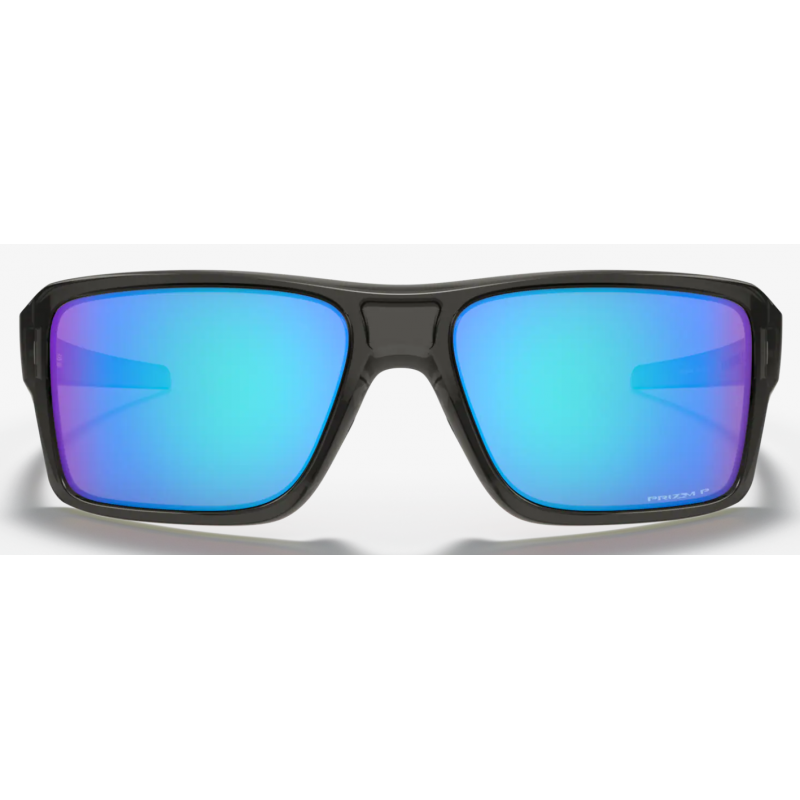 Oakley Double Edge Grau Rauch Linse Prizm Sapphire Polarisiert 938006