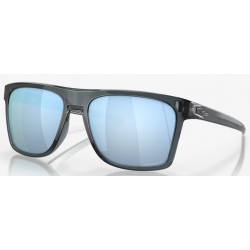 Oakley Leffingwell Crystal Black Linse Prizm Deep Water Polarisiert