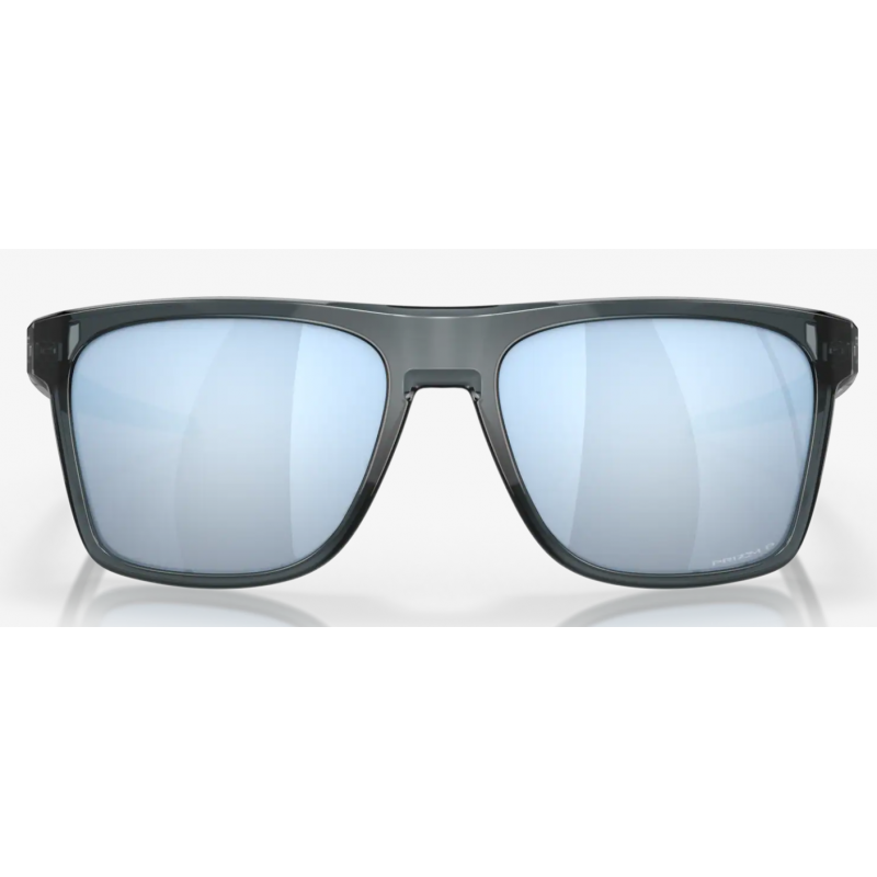 Oakley Leffingwell Crystal Black Linse Prizm Deep Water Polarisiert