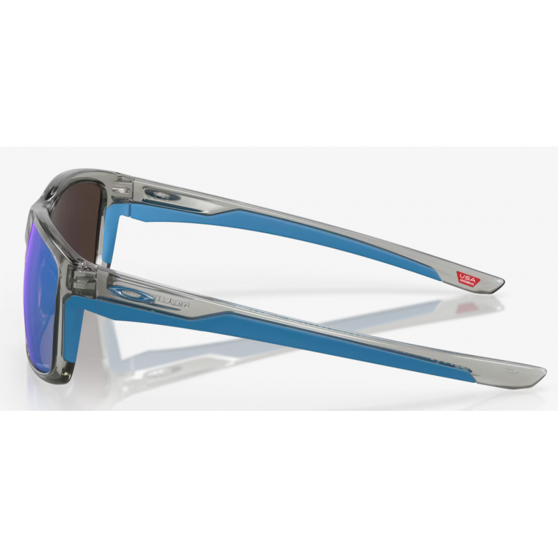 Oakley Mainlink Grau Tinte Linse Prizm Sapphire OO9264-4261 - Versand 24h