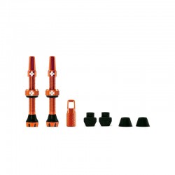 Muc-Off V2 Tubeless 44mm orange Ventilspiel - Versand 24h