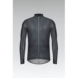 Gobik Pluvia True Black Leichte wasserdichte Unisex-Jacke - Versand 24h