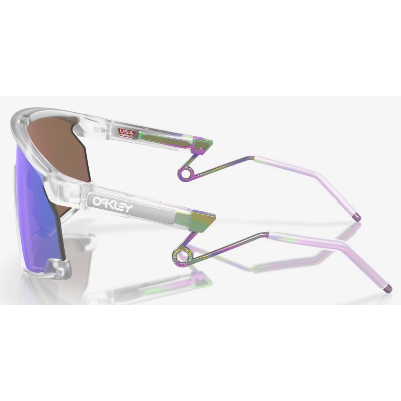 Oakley Bxtr Metal Matte Clear Linse Prizm Violet OO9237-0239