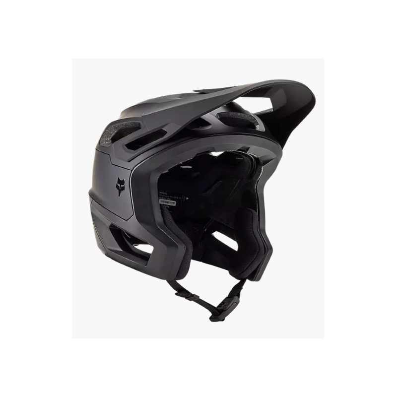 Fox Dropframe Pro schwarz matt Helm - Versand 24h - beste Preise