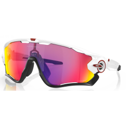 Oakley Jawbreaker Polished White Linse Prizm Road OO9290-0531