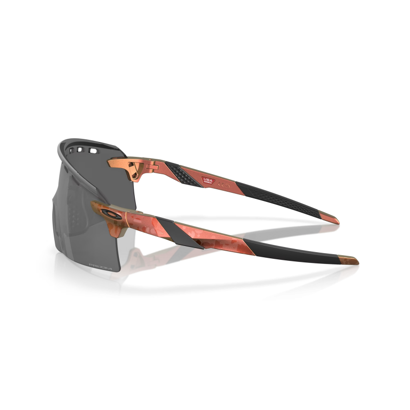 Oakley Encoder Strike Vented Matte Rot/Gold Colorshift Linse Prizm Schwarz